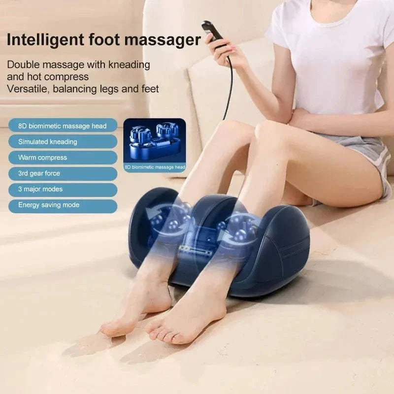 Extra big electric foot massager