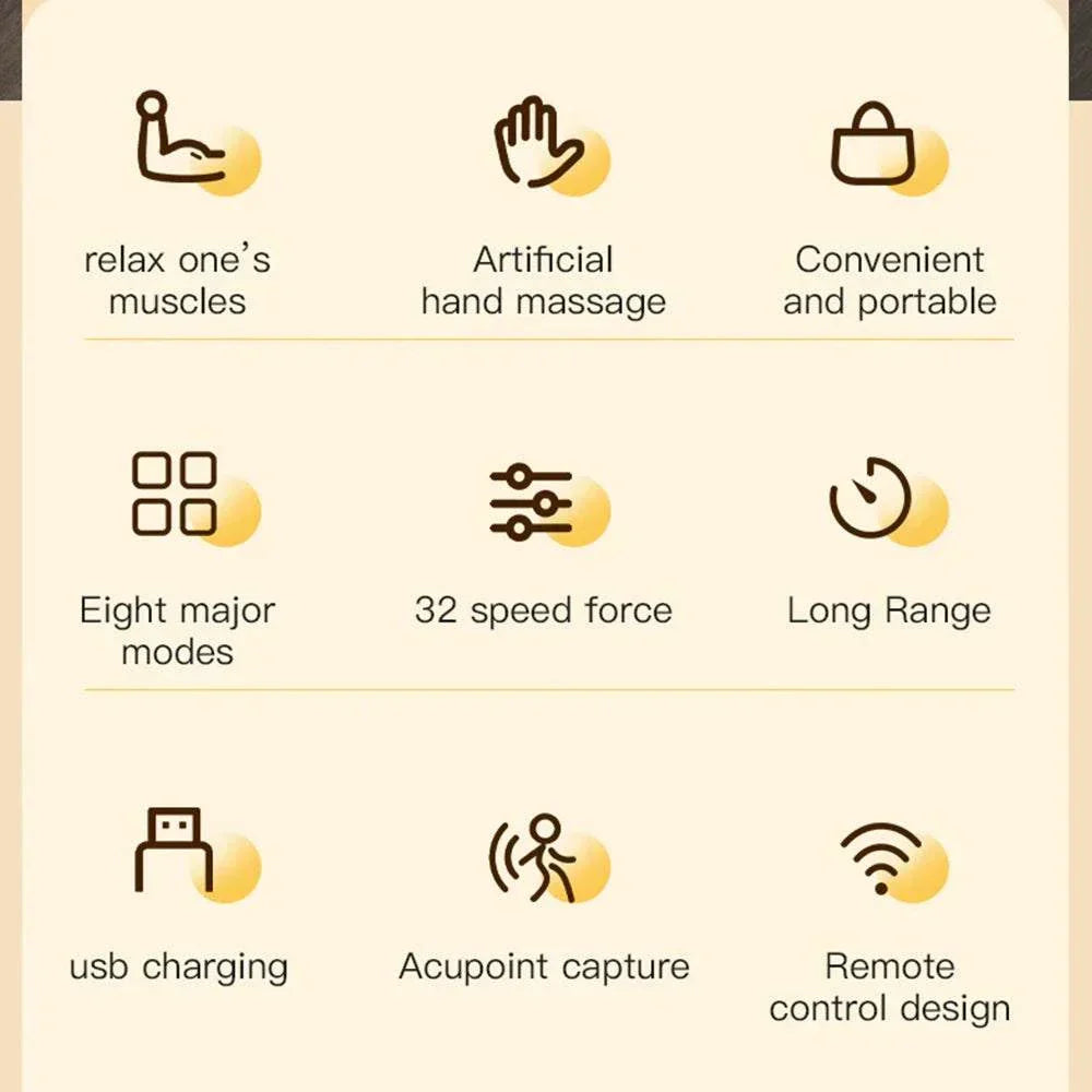 Electric EMS Foot Massager Pad