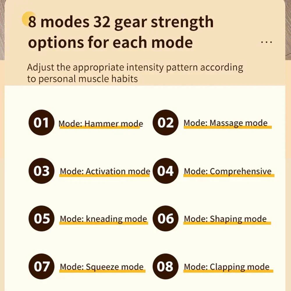 Electric EMS Foot Massager Pad