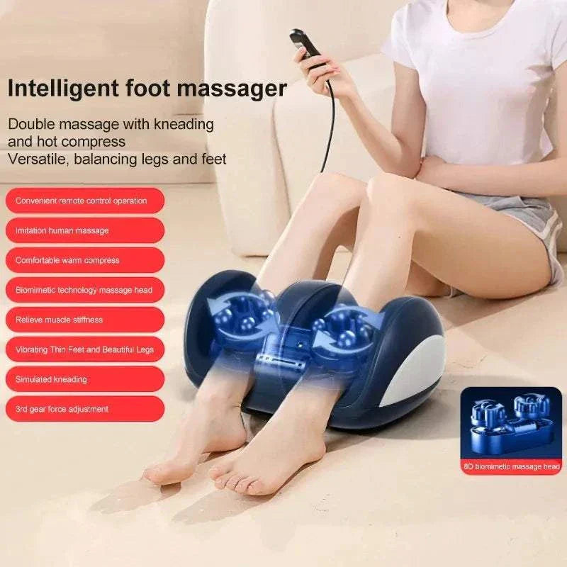 Extra big electric foot massager 