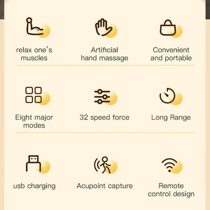 Electric EMS Foot Massager Pad 