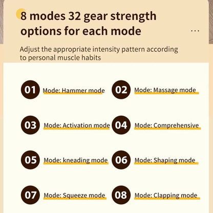 Electric EMS Foot Massager Pad 