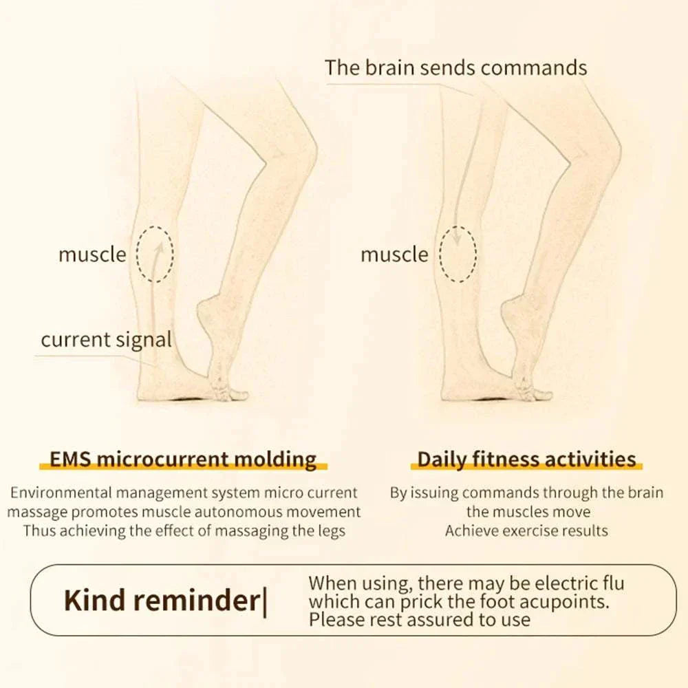 Electric EMS Foot Massager Pad 