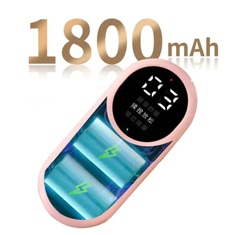 Best Electric leg massager with 1800mAh battery, wireless air compression, and heating features for calf muscle relaxation.